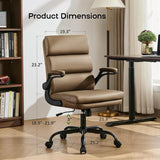 Office Chair Adjustable Desk Chair Mid Back Executive Comfortable