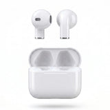 WWU Wireless Earphones, in-Ear Earbuds with Charging Case, 43H Playtime Long Playback Time, Compact and Lightweight, Bass Stereo Sound, IPX7 Waterproof Earphones for Gym/Running/Work，White