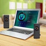 NJJOWRQ Multimedia Desktop 2.0 Small Speaker Laptop Mobile Phone Computer Stereo Outdoor Subwoofer Cable