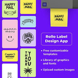 Rollo USB Shipping Label Printer - Commercial Grade 4x6 Thermal Label Printer for Shipping Packages
