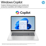 HP 17 Inch Laptop Copilot AI PC, AMD Ryzen 5 7430U, 32GB RAM, 1TB SSD