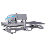 Heat Press 16x20 Machine: Pneumatic Heat Press Machine - Dual-Platen, Swing-Away, Teflon-Coated, Digital Control Panel