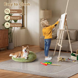 Office Chair Mat for Low Pile Carpet with Lip, 46" x 72" Clear Plastic Floor Protector