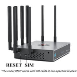 WiFi 6 5G Cellular Modem Dual Band NSA SA with SIM Card Slot for Smarthome Office