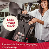 Lusso Gear Spill-Proof Car Trash Can (2 Pack) - Easy to Clean Hanging Garbage Bin