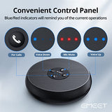 USB Speakerphone, M1A Zoom Certified AI Mics 360°Voice Pickup USB Type C-A Plug & Play Computer Speakers with Microphone