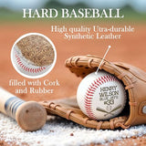 Personalized Baseball Ball with Custom Name, Engraved Ball, Personalized Baseball Gifts for Team, Coach, Player, Senior, Custom Name Award Trophy, Engraved Gift Thank You Coach