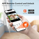 Wireless Smart Video Doorbell Intercom System, WiFi 1080P Video Doorbell Camera with Monitor,