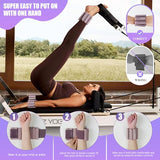 Ankle Weights for Women Men Adjustable 2LB Wrist Weights Bracelet Set of 2 for Home Gym Weighted Bangles Wristbands Leg Arm Weights, Rose Pink