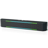 XDSRFVUY Computer Speakers PC RGB Gaming Sound Bar Portable Speaker for Desktop Monitor Laptop