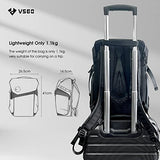 VSGO Black Snipe Camera Backpack 16L – Lightweight 1.1kg Professional DSLR/SLR Photography Bag for Sony, Canon, Nikon Cameras, DJI Stabilizers, Travel & Outdoor Use