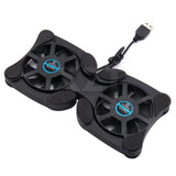 UMKLSW Foldable Laptop Cooling Pad with Fan Mini for 7-15 Inch Laptops