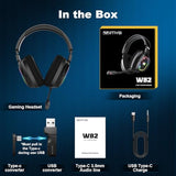 Wireless Gaming Headset for Nintendo Switch丨OLED丨Lite, Bluetooth 5.4 Gaming Headphones with Noise Cancelling Microphone