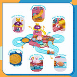 Hamster Track Toys for 5 Years Old Girl Gift,Pets Set Toys for 3 4 5 6 7 Years Old Girls Birthday Gifts