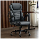 amseatec Office Chair, Executive PU Leather Chair, Ergonomic Computer Desk Chair