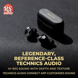 Technics Premium Hi-Fi True Wireless Bluetooth Earbuds with Advanced Noise Cancelling
