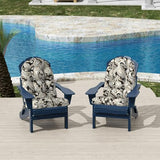 TWLEAR Indoor/Outdoor Adirondack Chair Cushions 44 x 19 x 4 Inch