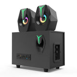 NJJOWRQ Multimedia Overweight Subwoofer Mobile Phone Plug Card Speaker Active Laptop
