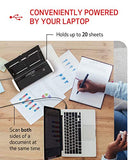 Canon imageFORMULA R10 - Portable Document Scanner, USB Powered, Duplex Scanning, Document Feeder, Easy Setup, Convenient, Perfect for Mobile Users, White
