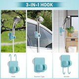 Thallike Portable Shower for Camping with Immersion Water Heater, Rechargeable Camping Shower Pump, Outdoor Hot Shower with 6.6 Gallons Folding Bucket for Camping, Hiking, Traveling, Washing