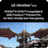 LG ‎27GS93QE 27-inch Ultragear OLED Gaming Monitor