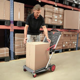 Multi use Functional Collapsible carts | Mobile Folding Trolley | Shopping cart with Storage Crate |