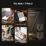 TCL TAB A1 Plus NXTPAPER Android Tablet, 12.2" 2.4K 120Hz Display, 6+256GB