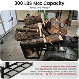 ORCISH Heavy Duty ATV Rear Drop Cargo Basket, 14" W x 40" L x 12.5" H Steel Mesh Rack with Mounting Kit, Universal ATV/UTV Storage Basket for Gear, Camping, Hunting, and Outdoor Use