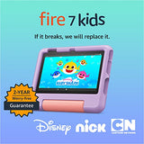 Fire 7 Kids tablet (newest model) ages 3-7. Top-selling 7" kids tablet on Amazon.