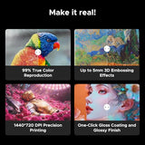 OMTech Spectra Pro A3+ UV Printer with Dual F1080 Printheads