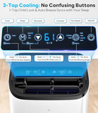 14,000 BTU Portable Air Conditioner with WiFi & Remote Control, Cools Up to 700 Sq.Ft