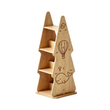Tree Bookshelf,Rotating Bookcase,Book Organizer Shelves