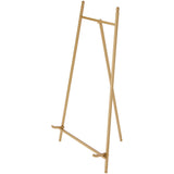 Bard's Satin Gold-toned Metal Easel, 16" H x 9" W x 9.5" D, Pack of 6