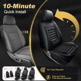 AOMSAZTO Custom for Toyota Tacoma Seat Covers 2026 2025 2024 Tacoma Gen 4th