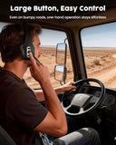 Trucker Bluetooth Headset with Charging Base, Wireless Hands-Free Headset with Noise Canceling Mic & Mute Button