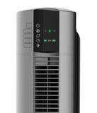 Lasko Tower Fan, Oscillating Performance, Remote Control, Nighttime Setting, Timer, 3 Speeds, High-Velocity Tower Fan, Room Fan for Bedroom or Office, 48" Gray, T48314
