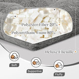 Basic Beyond Chair Cushions for Dining Chairs, Non-Slip Chair Pads, Thick Seat Cushions 4, 17" x 17" x 4", Dark Grey