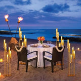 20PCS Gold Floor Candelabra