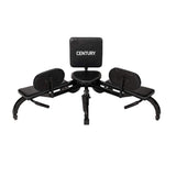 Century Versaflex 2.0 Stretching Machine Black | Heavy-Duty Steel Construction with Supportive Backrest | Adjustable Leg Stretch Trainer for Flexibility, Splits & Range of Motion | Home Gym Equipment