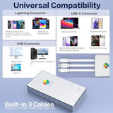 iDiskk 4TB App-le Certified External Hard Drive for iPhone iPad (iPhone /17/16/15/14/13/12/11/X) Android Mobile