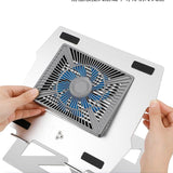 Laptop Cooling Base Computer Stand Metal