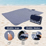 Custom Empire Shop Personalized Extra Large Picnic Blanket - Customized Outdoor Beach Blanket Waterproof Sandproof Portable Blankets - Foldable and Lightweight Mat for Camping, Park, Hiking, Patio
