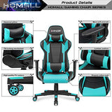 Homall Gaming Chair, Office Chair High Back Computer Chair Leather Desk Chair Racing Executive Ergonomic Adjustable Swivel Task Chair