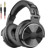 Wired Over Ear Headphones Hi-Res Studio Monitor & Mixing DJ Stereo Headsets with 50mm Drivers and 1/4 to 3.5mm