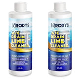Brodys A/C HVAC AC Drain Line Cleaner, 8oz Bottle Condensate Cleaner 2 Pack
