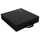 BalanceFrom Folding Gymnastics Mat Home Gym Floor Tumbling Equipment, Black BalanceFrom