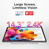 TCL NXTPAPER 14 Android Tablet, 14.3" 2.4K Paper-Like Display, 8+256GB