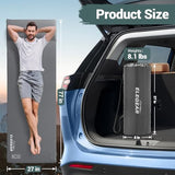 Elegear CumbreX™ Self Inflating Sleeping Pad, Built-in Electric Pump 3.15" Ultra-Thick Memory Foam Camping Mattress with Pillow Foam Sleeping Pad for Camping R-Value 9.5 Foam Camping Pad for Travel