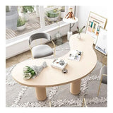 zhongxlla Standing Desk, Modern Minimalist Desk Solid Wood Office