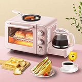3 in 1 Breakfast Maker Station, Multifunction Breakfast Maker Machine with Mini Electric Oven, for Baking, Frying